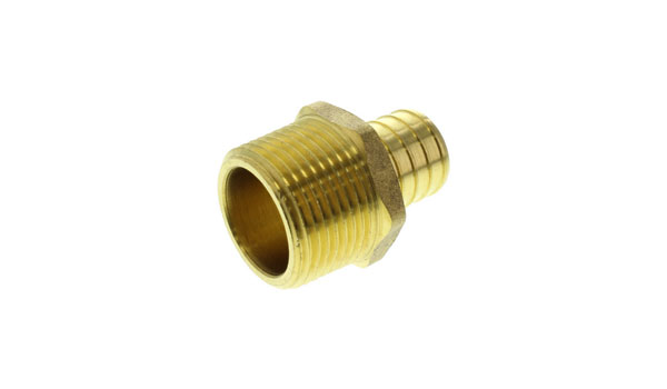 3/4" PEX Male Crimp Ring Coupler