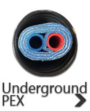 Underground PEX Tubing